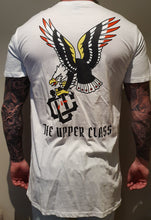 Load image into Gallery viewer, Limited edition white tall tee eagle print