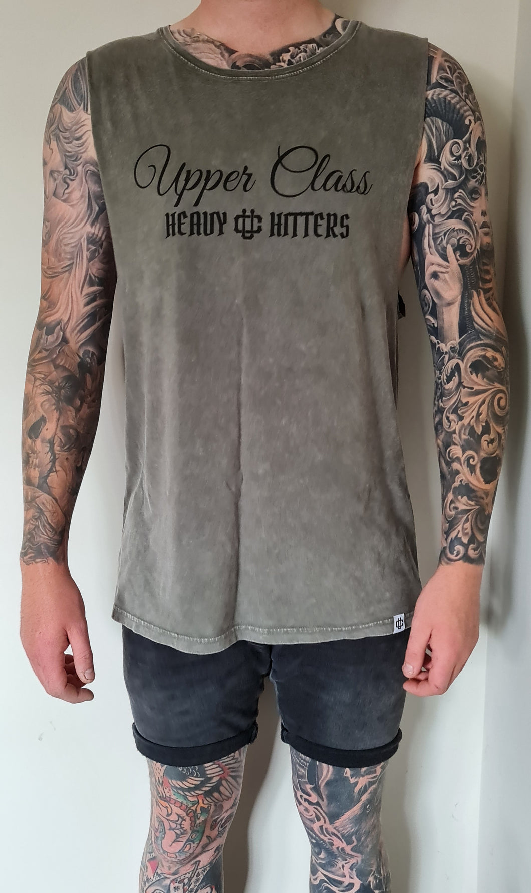 Upper class HEAVY HITTERS edition green stone wash