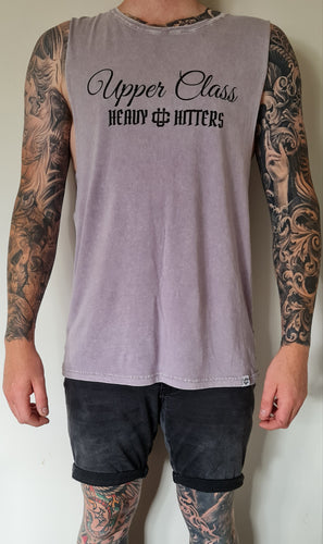 Upper class HEAVY HITTERS edition purple stone wash